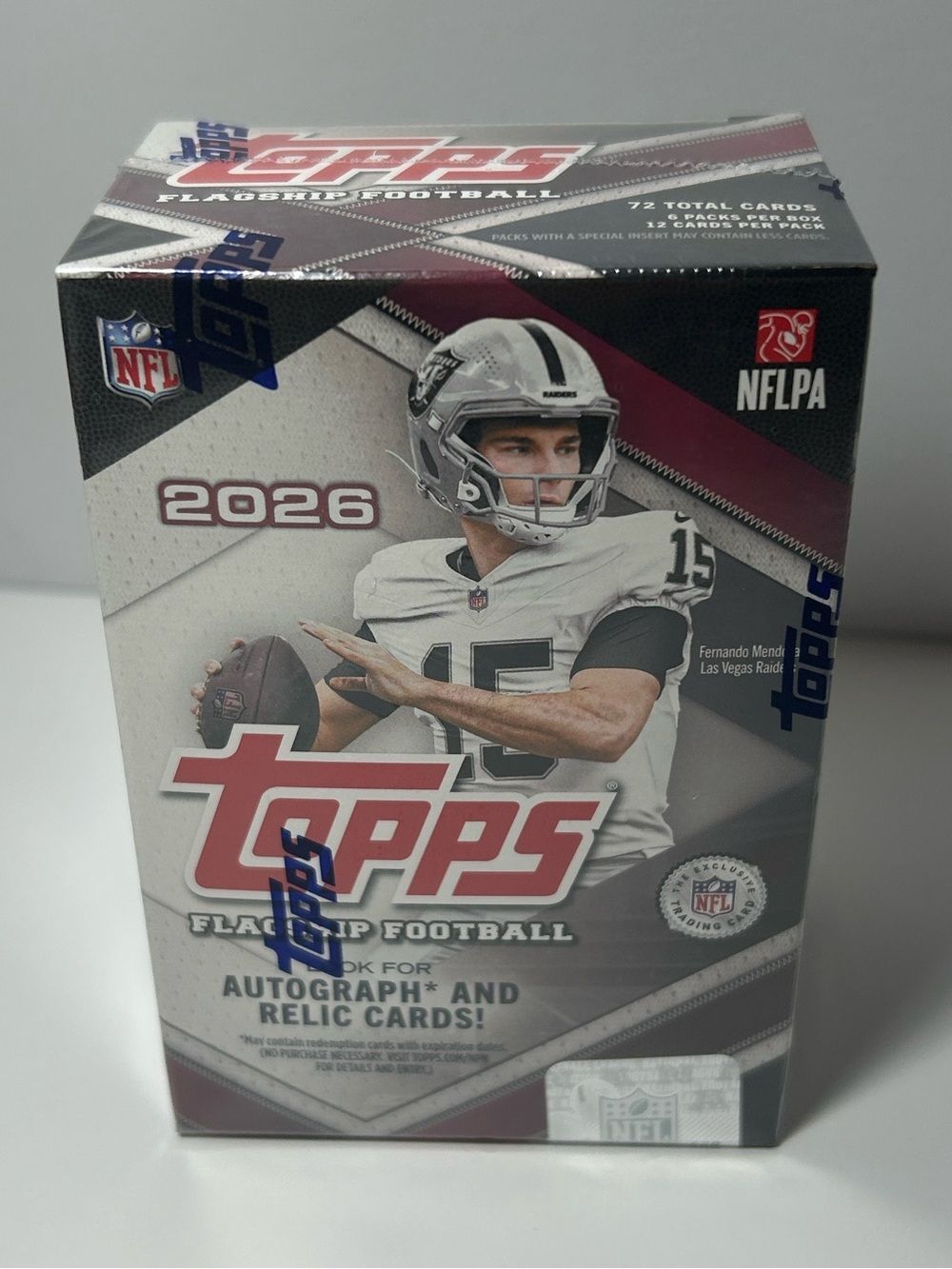 2026 Topps Flagship NFL Blaster Box New Factory Sealed